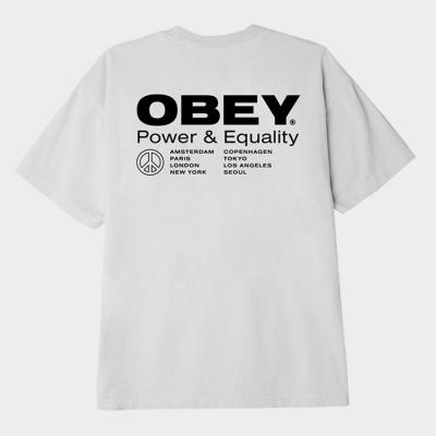 (165262397) 파워 앤드 이퀄리티 반팔티 WHITE