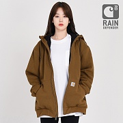(104078) 미드웨이트 써멀 후드집업 BROWN