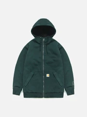 (104078) 미드웨이트 써멀 후드집업 INK GREEN