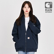 (104078) 미드웨이트 써멀 후드집업 NAVY