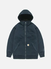 (104078) 미드웨이트 써멀 후드집업 NAVY