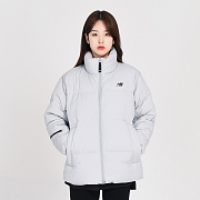 남여공용 UNI 액티브 구스다운 숏패딩 GRAY