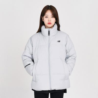 남여공용 UNI 액티브 구스다운 숏패딩 GRAY