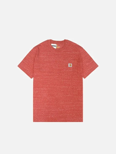 워크 포켓 반팔티 CAYENNE SNOW HEATHER (Q00)