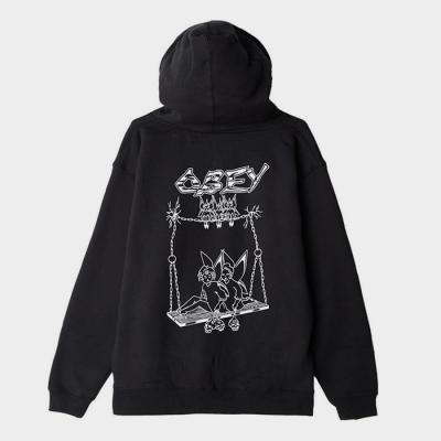 (112852611) 캐스트 아웃 박스핏 프리미엄 후드집업 BLK