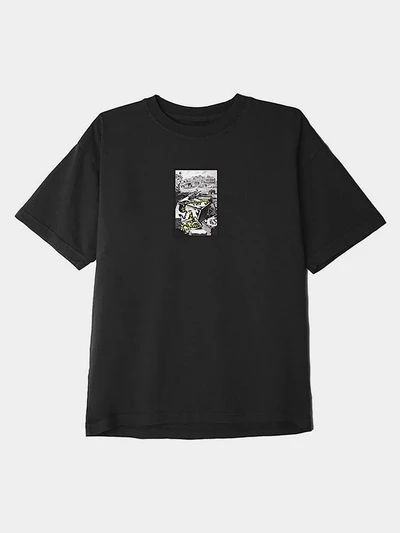 (165262695) 스네이크 반팔티 BLACK