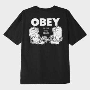 (166912727) 브레이크 더 체인 헤비웨이트 박스 반팔티 OFF BLACK
