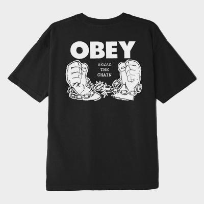 (166912727) 브레이크 더 체인 헤비웨이트 박스 반팔티 OFF BLACK