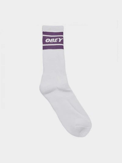 (100260093) 쿠퍼 2 양말 WHITE PURPLE