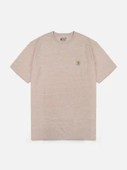 (K87) 워크 포켓 반팔티 CREPE SNOW (V20)