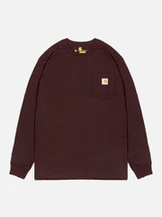 (K126) 워크 포켓 긴팔티 PORT