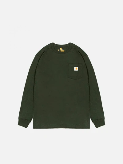 (K126) 워크 포켓 긴팔티 PEAT