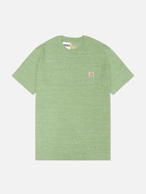 (K87) 워크 포켓 반팔티 LEAFGREEN SNOW (G67)