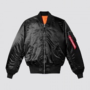 MA-1 FLIGHT JACKET-BLACK