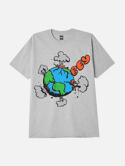 (166912854) 월드 헤비웨이트 박스 반팔티 HEATHER GREY