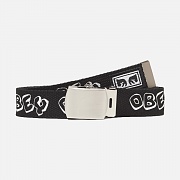 (100050034) 블록 웹 벨트 BLACK