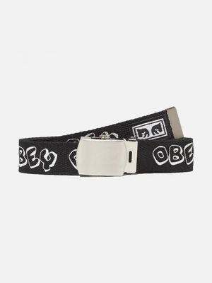 (100050034) 블록 웹 벨트 BLACK