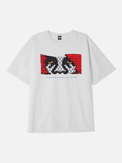 (166912936) 엔드 오브 더 월드 헤비웨이트 박스 반팔티 WHITE