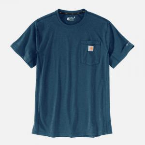 (104616) 포스 포켓 반팔티 (446) LIGHT HURON HEATHER