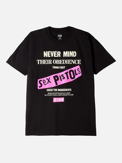 (165263375M) 네버 마인드 오비디언스 반팔티 BLACK
