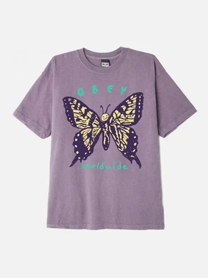 (163632943) 소셜 버터플라이 피그먼트 반팔티 LILAC CHALK