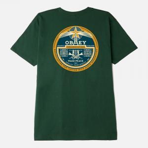 (165263109) 라디오 타워 반팔티 FOREST GREEN