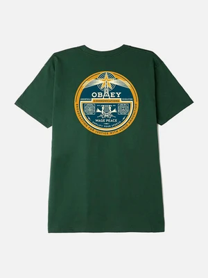 (165263109) 라디오 타워 반팔티 FOREST GREEN