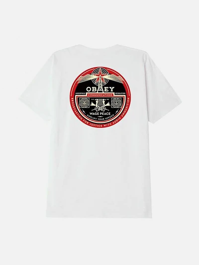 (165263109) 라디오 타워 반팔티 WHITE