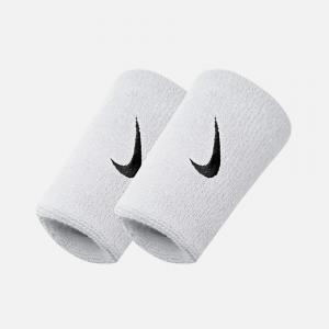 (AC2287) 스우시 더블와이드 손목밴드 (2PK) WHITE