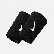 (AC2287) 스우시 더블와이드 손목밴드 (2PK) BLACK