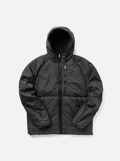 (DD6857) 써마핏 레가시 후디드 패딩 자켓 BLK