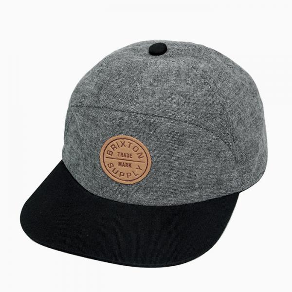 OATH CAP-CHARCOAL/BLACK