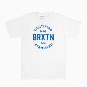 CANE S/S TEE-WHITE/BLUE
