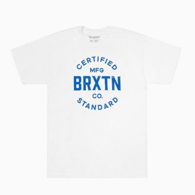 CANE S/S TEE-WHITE/BLUE
