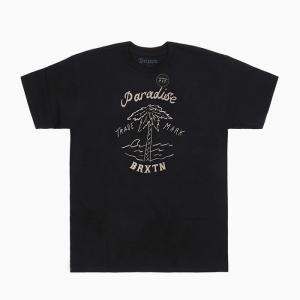 PARADISE S/S TEE-BLACK