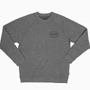 CODA CREW FLEECE-HEATHER GREY