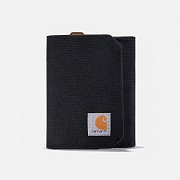 (B0000661/B0000236) 나일론 덕 트라이폴드 월렛 BLACK