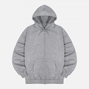 (S800) 파워블렌드 에코플리스 후드집업 LIGHT STEEL HEATHER