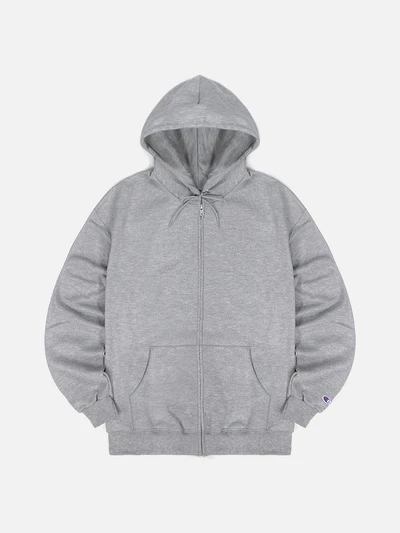 (S800) 파워블렌드 에코플리스 후드집업 LIGHT STEEL HEATHER