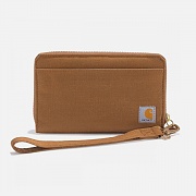 (B0000659/B0000246) 나일론 덕 레이플랫 클러치 BROWN