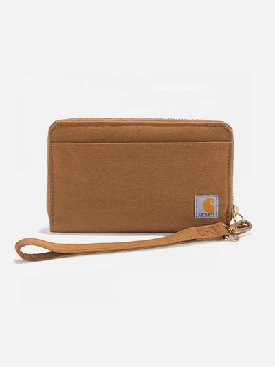 (B0000659/B0000246) 나일론 덕 레이플랫 클러치 BROWN