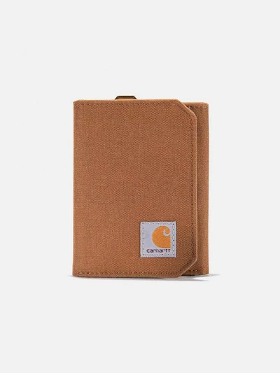 (B0000661/B0000236) 나일론 덕 트라이폴드 월렛 BROWN