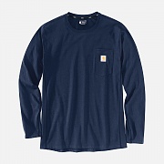 (104617) 포스 릴렉스드핏 미드웨이트 긴팔티 NAVY