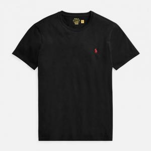(710680785001) 커스텀 슬림핏 반팔 티셔츠 BLACK