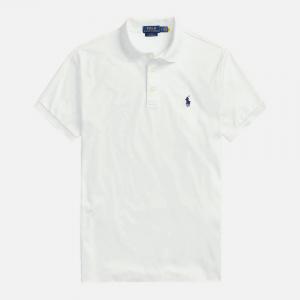 (710541705008) 슬림핏 스트레치 메시 폴로 셔츠 WHITE