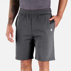(105840) 릴렉스드핏 미드웨이트 플리스 반바지 CARBON HEATHER