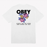 (165263696) 플로랄 가든 반팔티 WHITE