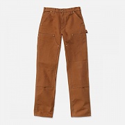 (106679 B01) 루즈핏 카펜터 펌 덕 유틸리티 워크 팬츠 BROWN