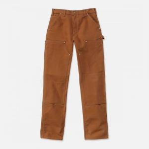 (106679 B01) 루즈핏 카펜터 펌 덕 유틸리티 워크 팬츠 BROWN
