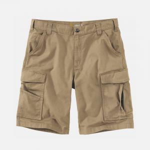 (103542) 릴렉스드핏 캔버스 카고 반바지 DARK KHAKI (253)
